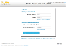 Tablet Screenshot of nweaportal.org